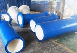 Wear-Resistant Ceramic Patch Pipe