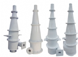 Гидроциклон FX350 с высокоизносостойкой керамической футеровкой