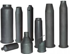 High strength refractory RBSiC/SiSiC Reaction Bonded Silicon Carbide burner nozzles/tubes