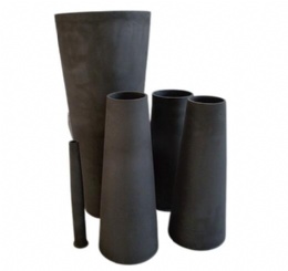 SiSiC ceramic cylinder sleeve lined pipe fitting