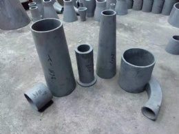 SiC ceramic tube for flotation-magnetic seperation