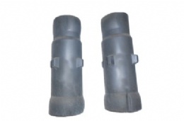 Silicon carbide SiSiC radiation tube for steel and metallurgy industrial kiln application